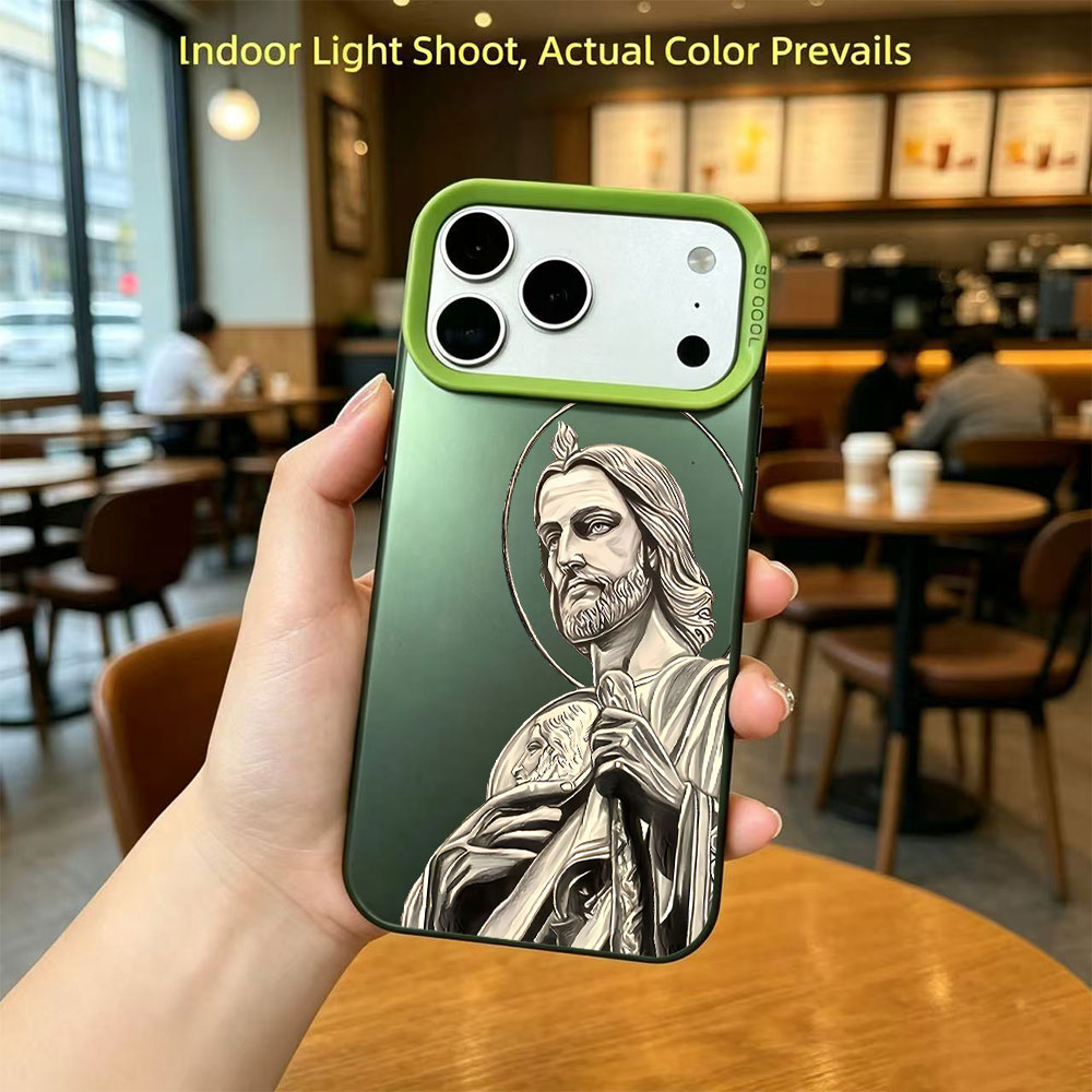 San Judas Tadeo Muster-Design  – Apple Iphone 16 Bewertung und Preis